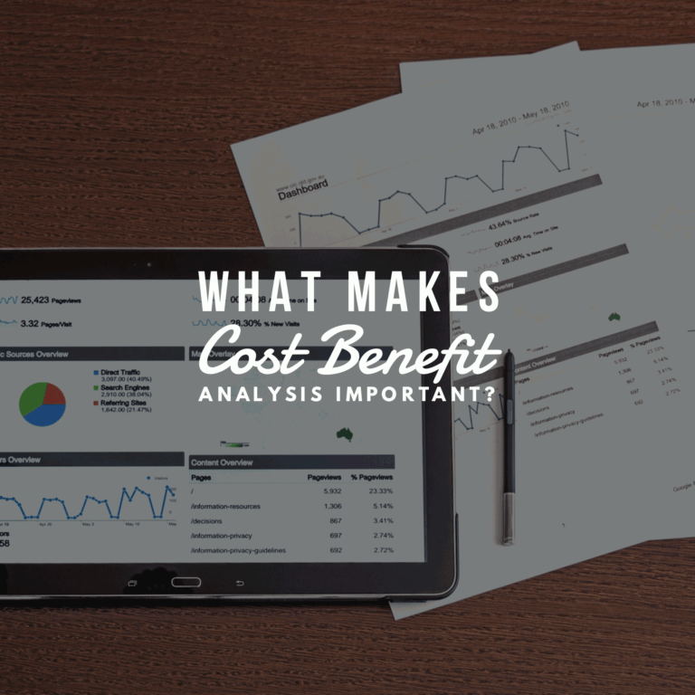 What Makes Cost Benefit Analysis Important Designed by Fivenson Studios website and graphic design company in michigan