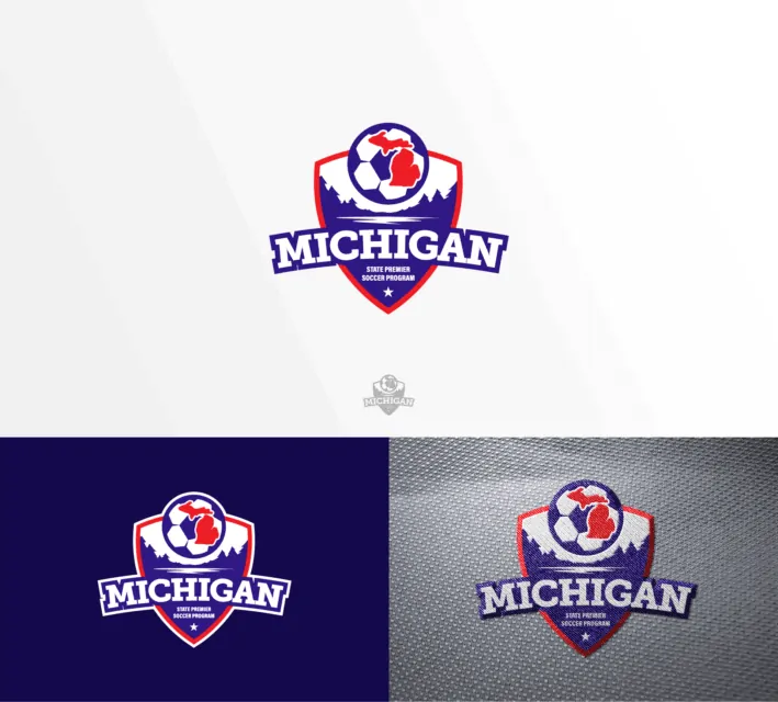Logo Design-Michigan State Premier Soccer Program-Ann Arbor Michigan