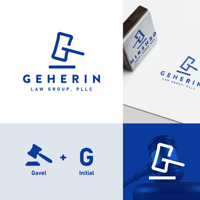 Logo Design-Geherin Law Group- Ann Arbor Michigan