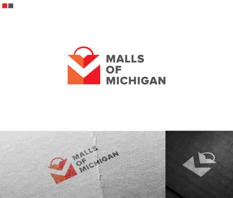 Logo Design-Malls of Michigan-Ann Arbor-Michigan