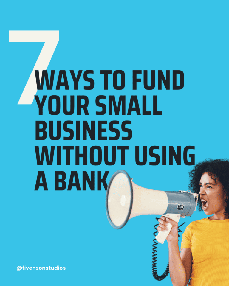 7 Ways to Fund Your Small Business Without Using a Bank Designed by Fivenson Studios Web Design and SEO Agency in Michigan