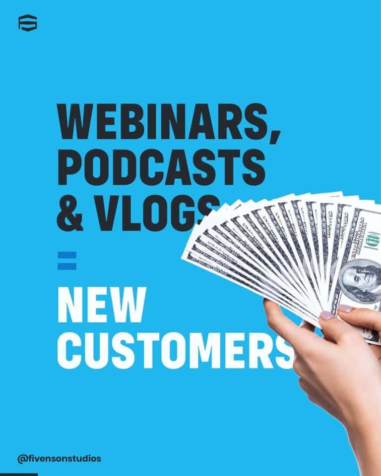 webinars podcast and vlogs-new business ann arbor michigan-fivenson studios 1-min
