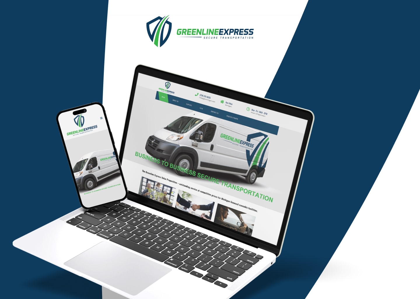 Green Line Express Web Design