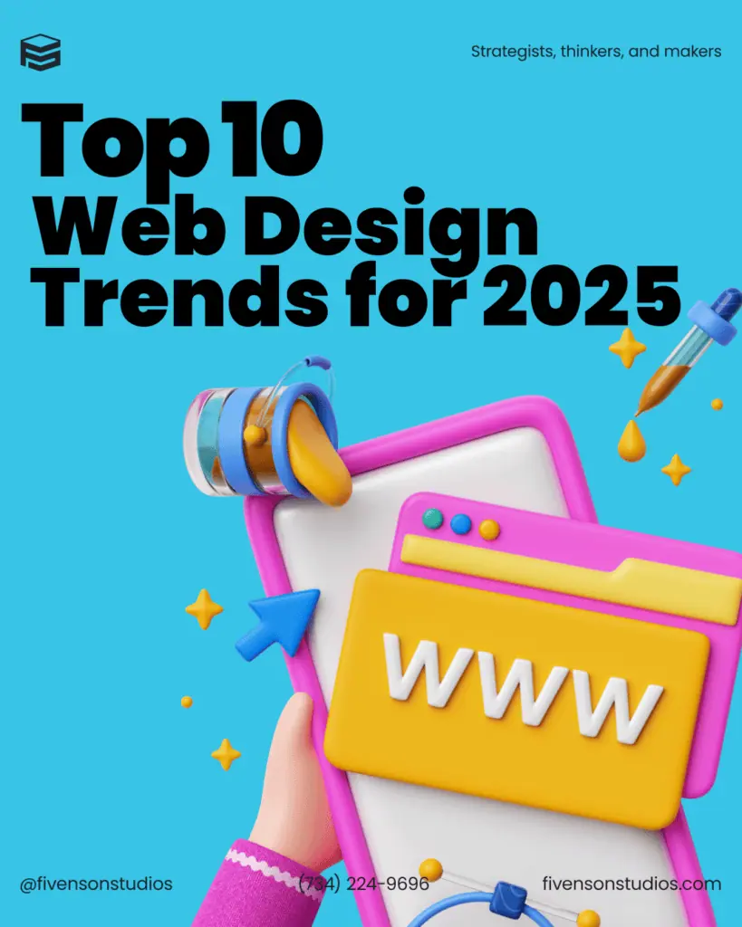 Explore 2025’s top web design trends, including dark mode, AI-driven personalization, and AR. Keep your website modern, engaging, and user-friendly!