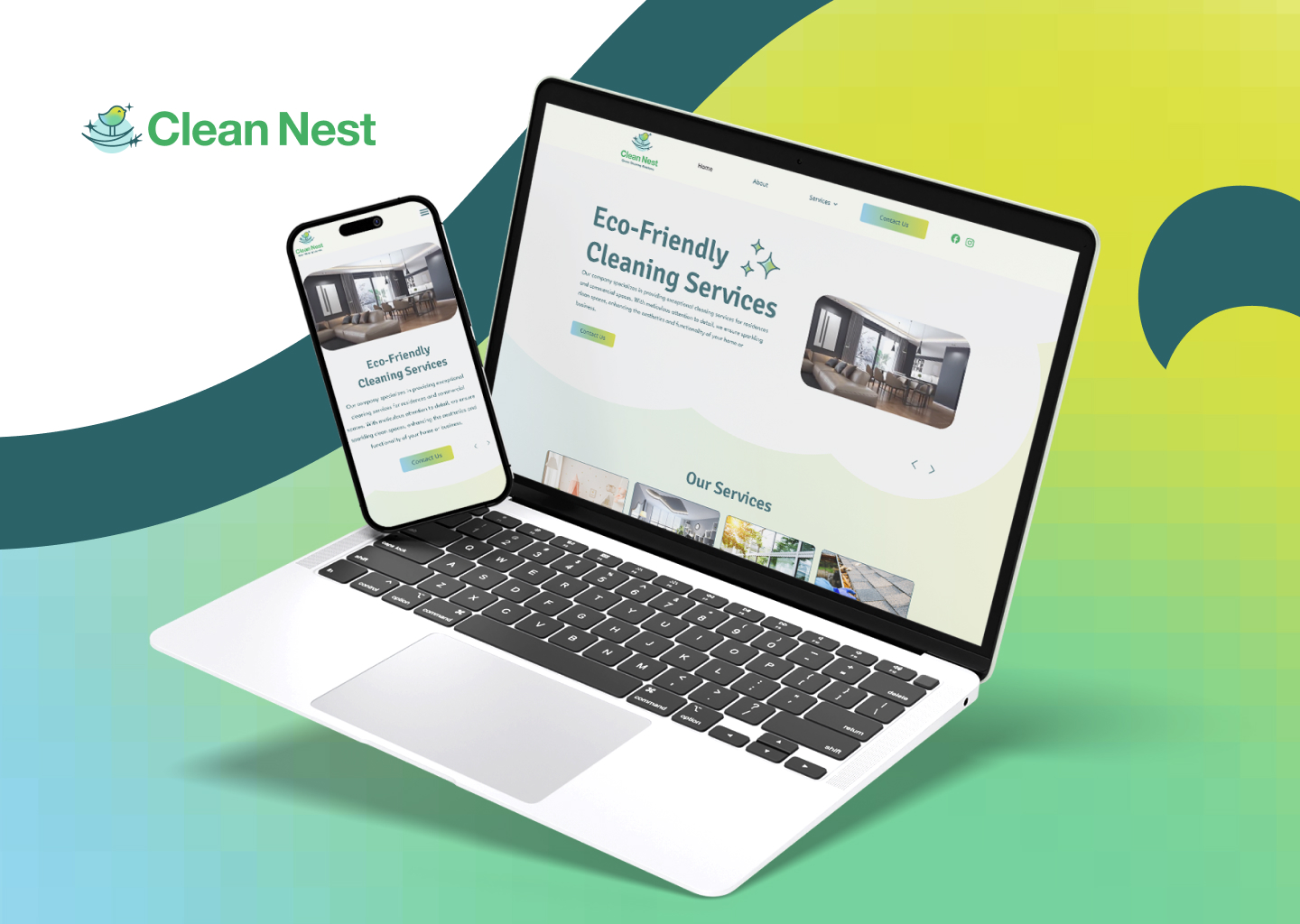 Clean Nest Web Design